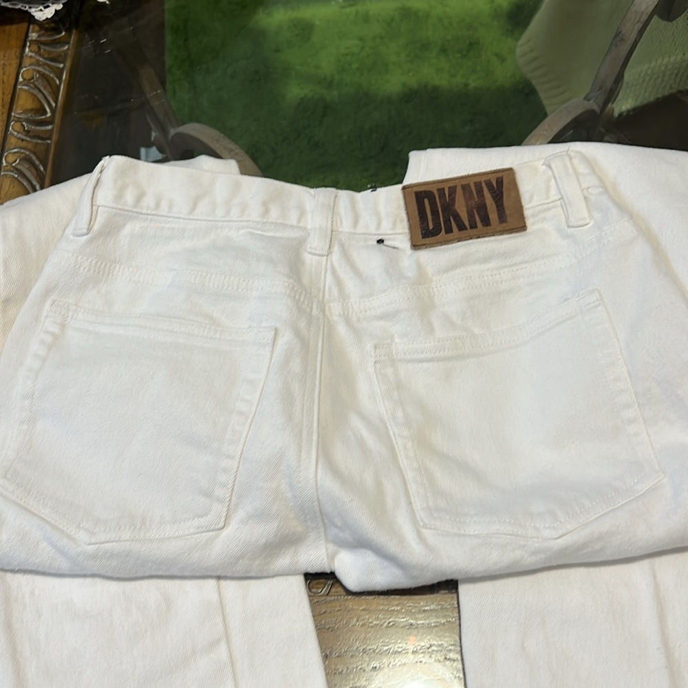 DKNY jeans white 6 - Picture 5 of 5